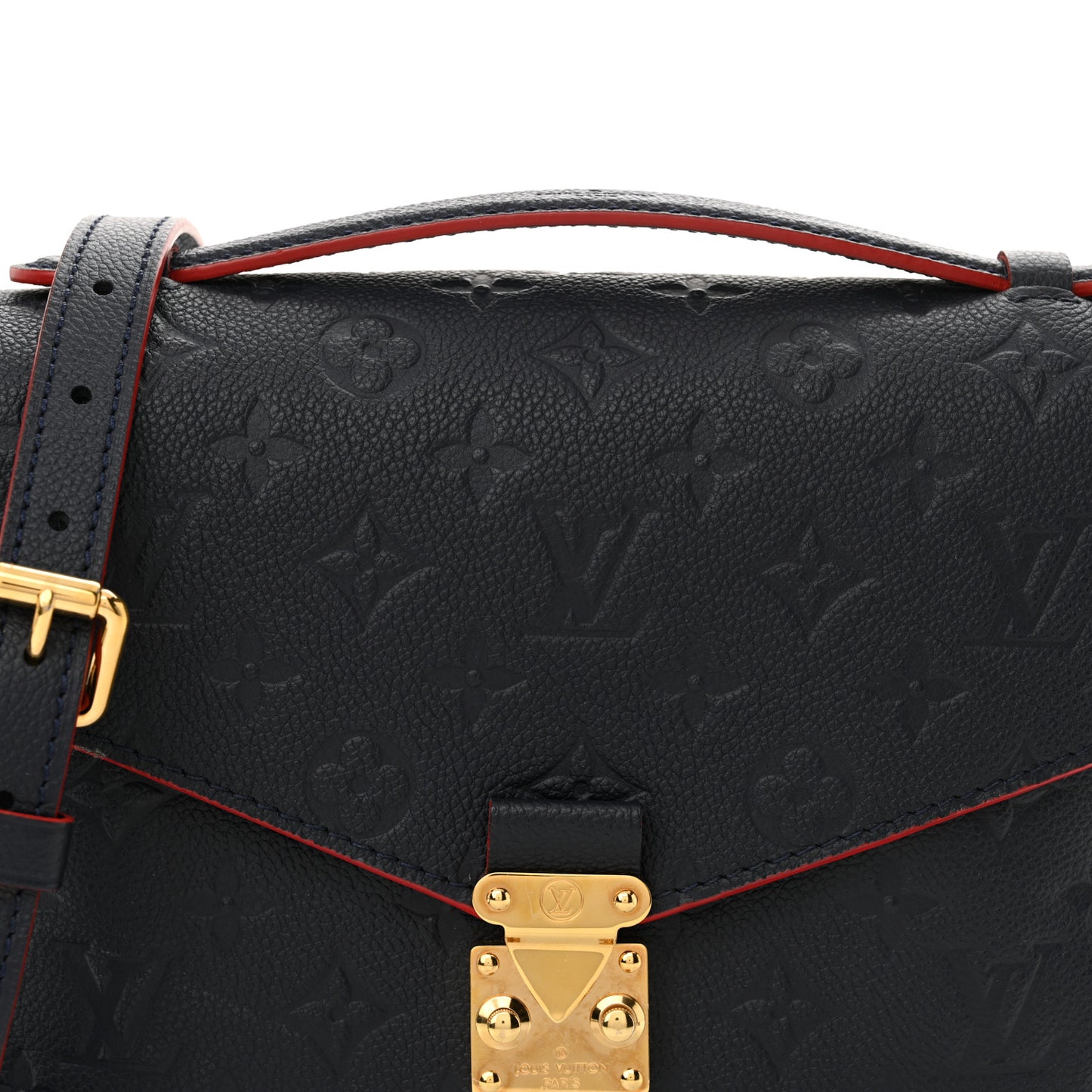 Empreinte Pochette Metis Marine Rouge