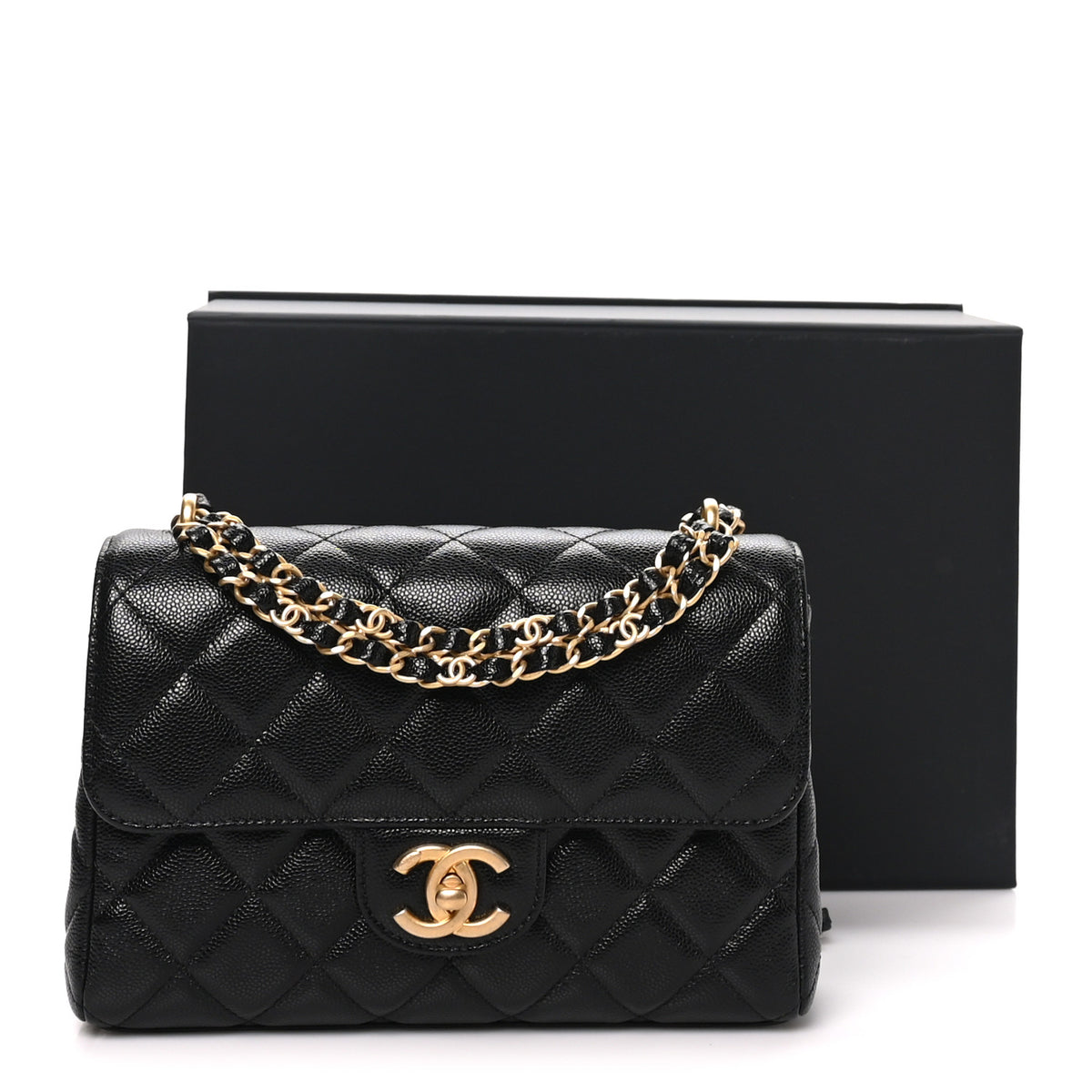 Chanel Caviar Quilted Small Coco First Flap Black 11 of 11