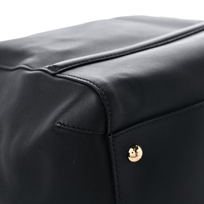 Fendi Vitello Grace King Karligraphy Chain Bucket Bag Black Bisquit 7 of 16