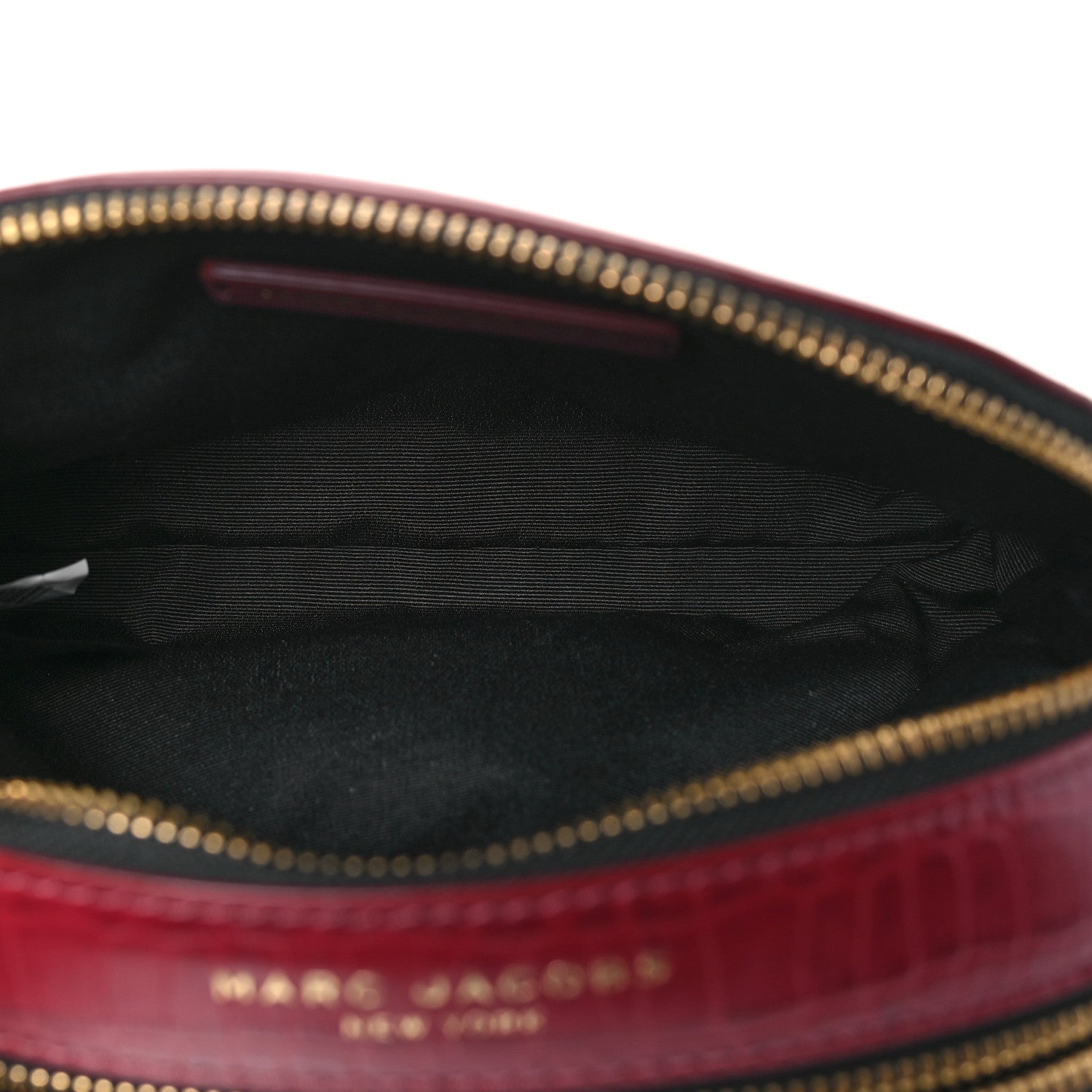 Marc Jacobs Calfskin Crocodile Embossed Shutter Camera Crossbody Bag Vachetta Red 6 of 10