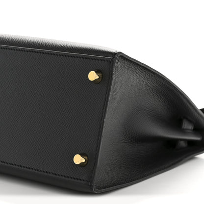 Hermes Epsom Kelly Sellier 28 Black 10 of 12