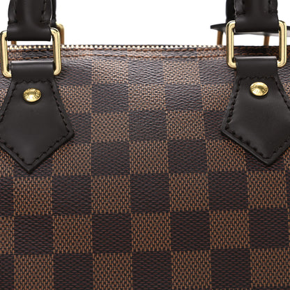 Louis Vuitton Damier Ebene Speedy 25 7 of 9