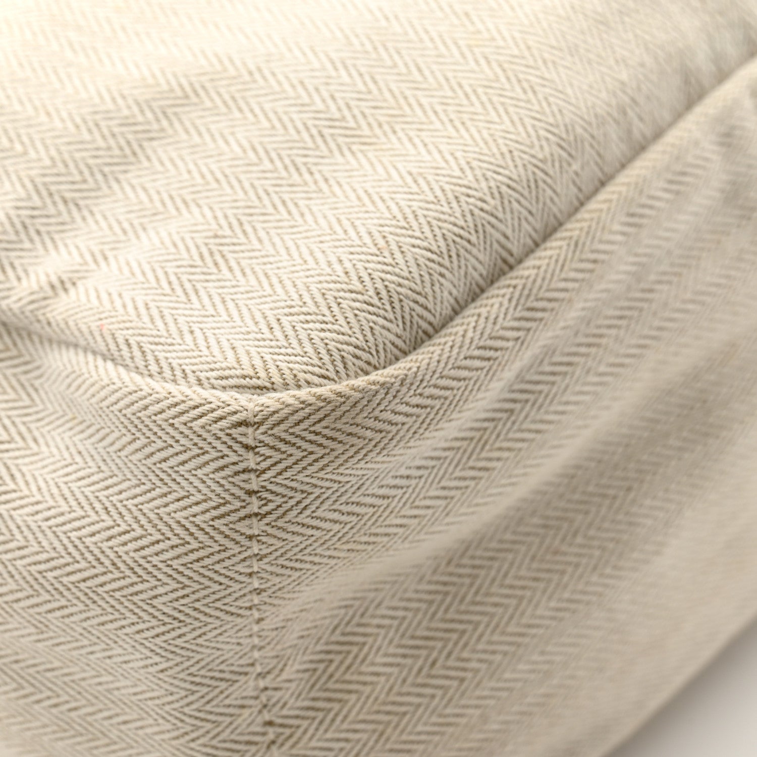 Hermes Canvas Barenia Fourbi 25 MM Pouch Naturel Fauve 12 of 14