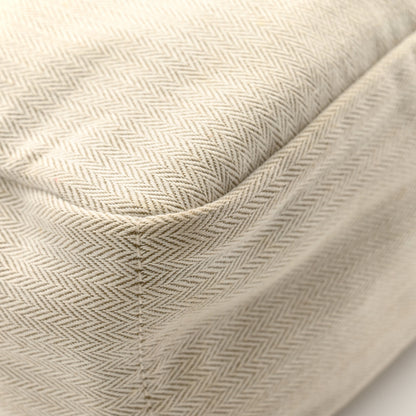 Hermes Canvas Barenia Fourbi 25 MM Pouch Naturel Fauve 12 of 14