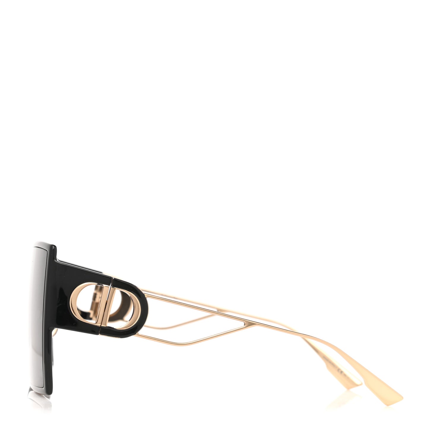 Square 30 Montaigne Sunglasses Black