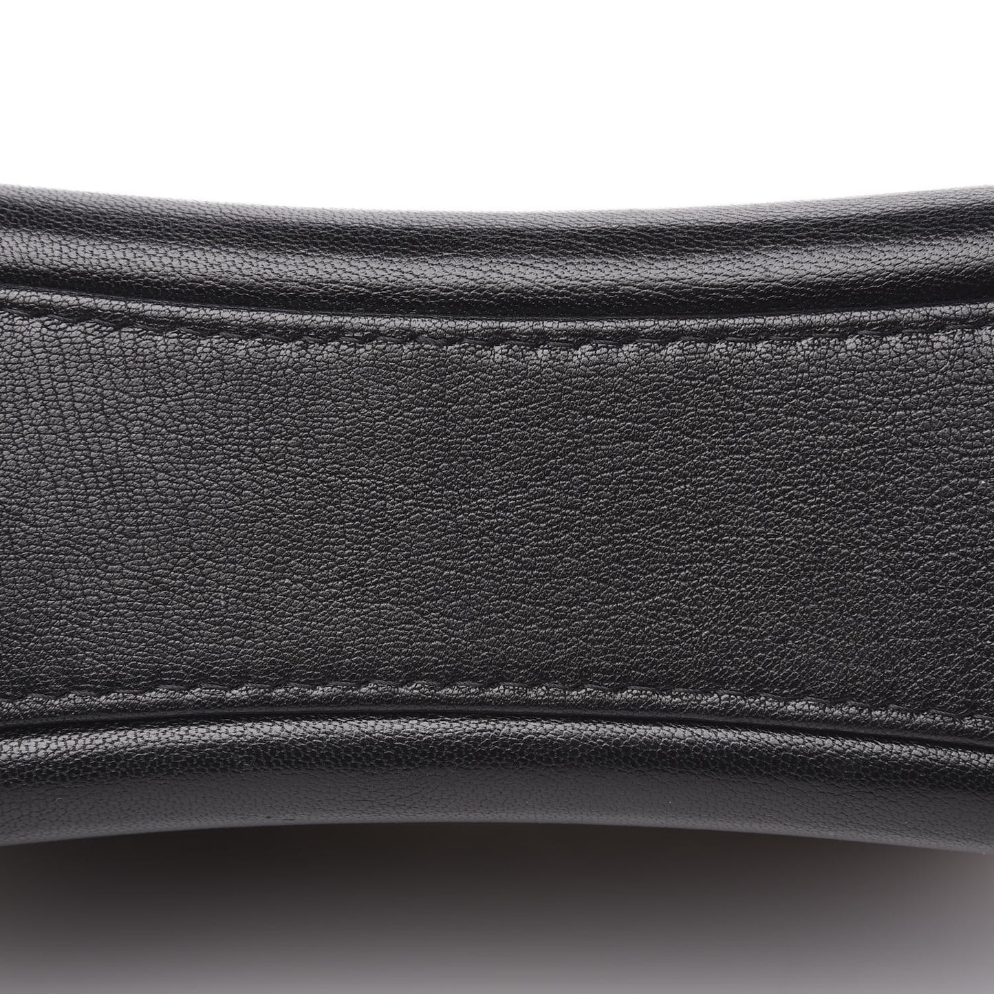 Metallic Goatskin Quilted Small Gabrielle Hobo Gold Black