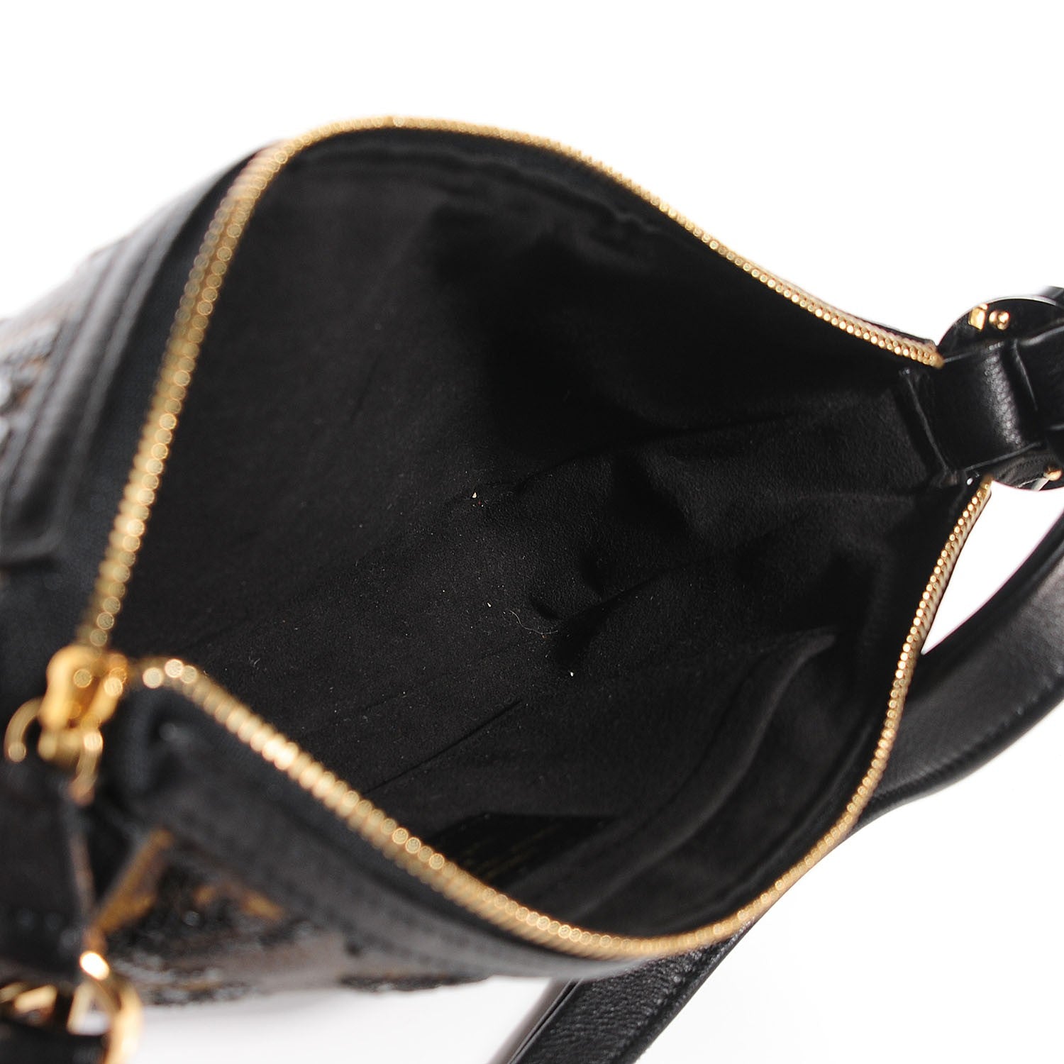 Louis Vuitton Monogram Sequins Eclipse Pochette Noir 11 of 31