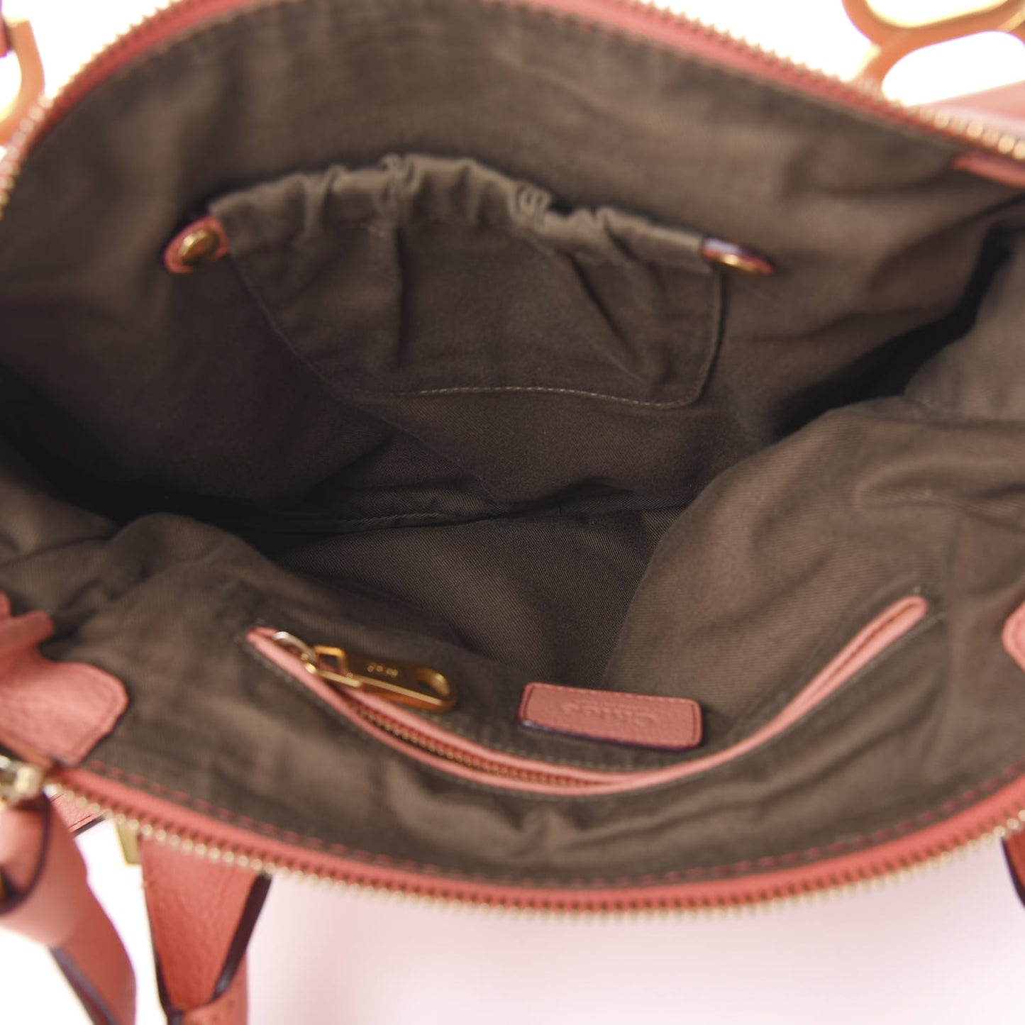 Calfskin Medium Marcie Satchel Coral Pop