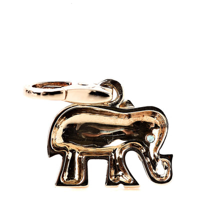 Cartier 18K Yellow Gold Emerald Elephant Charm 5 of 5
