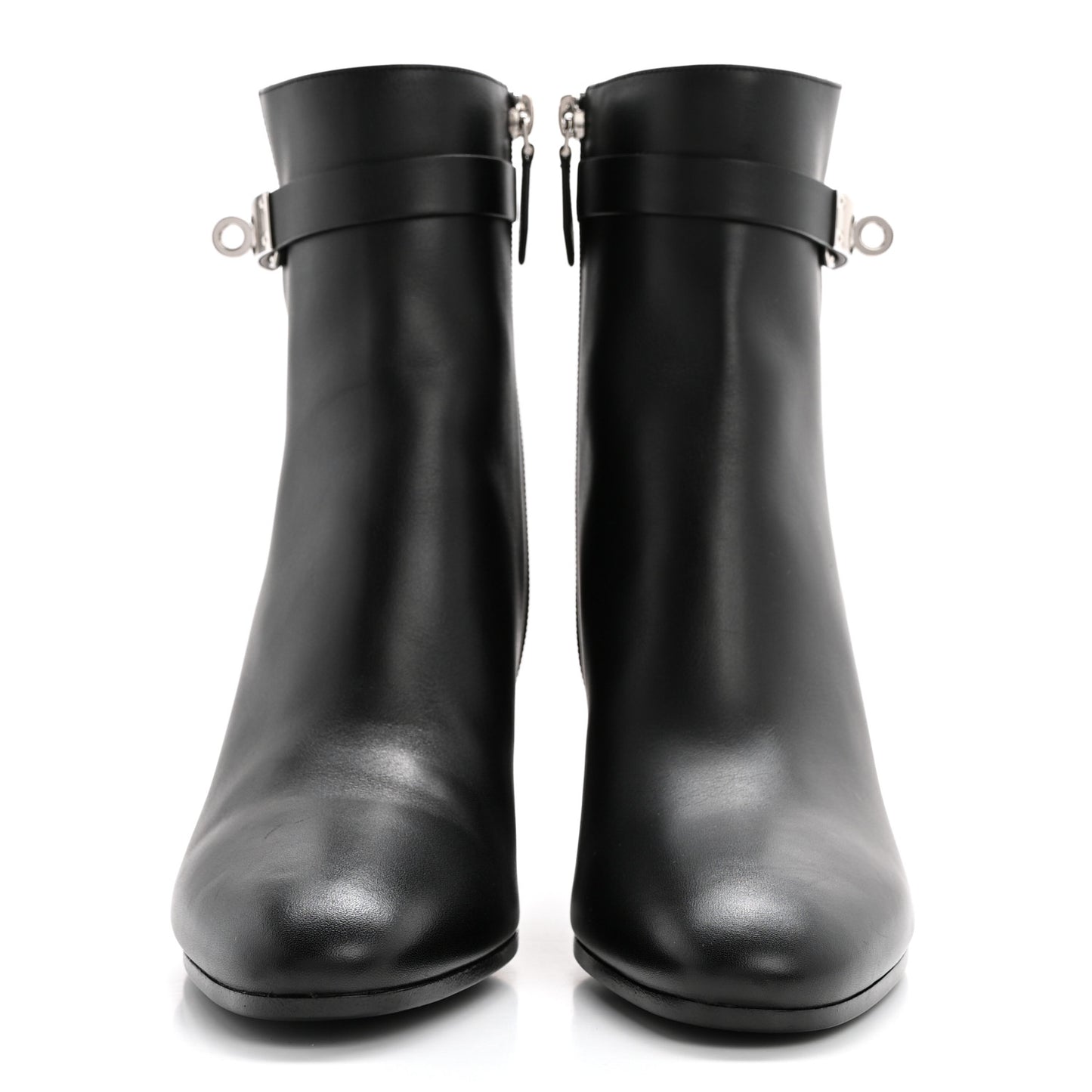 Calfskin Saint Germain Ankle Boots 38.5 Black