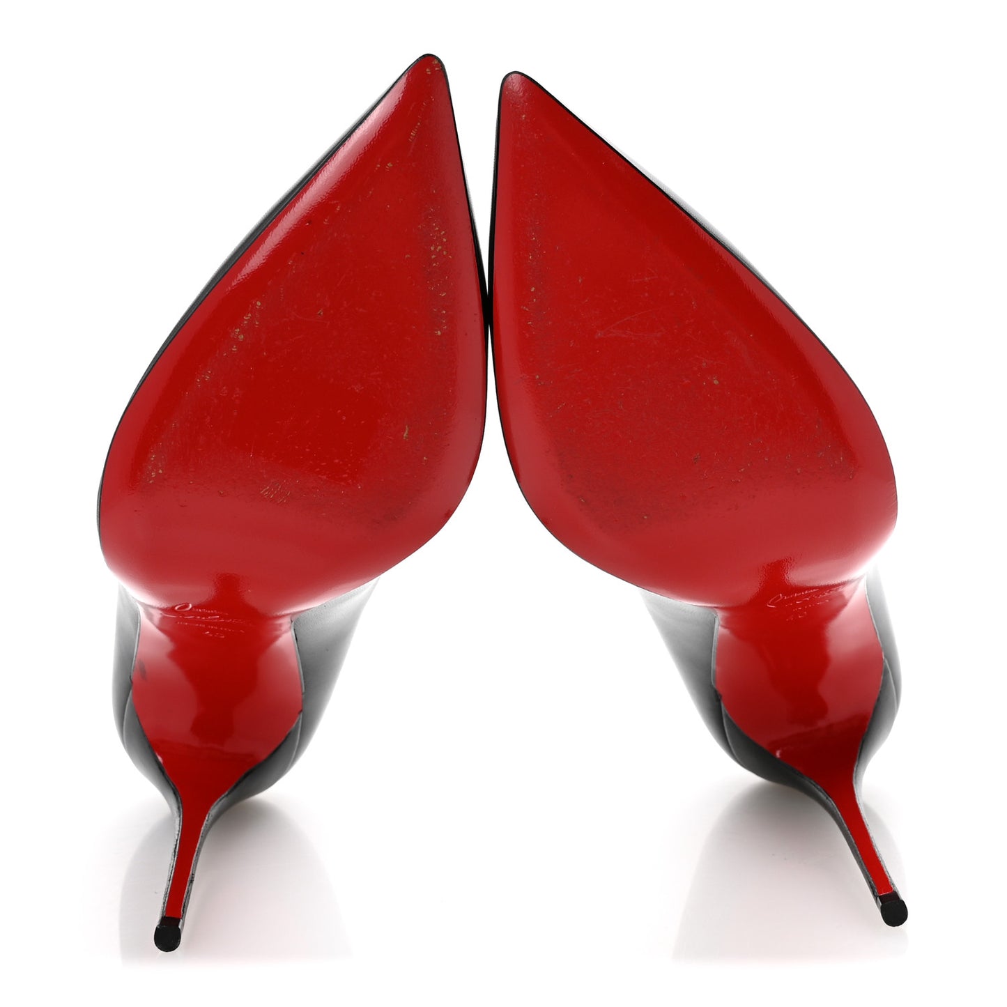 Shiny Nappa Pigalle Follies 100 Pumps 40 Black