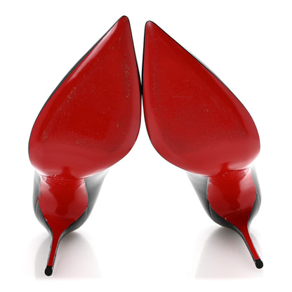 Christian Louboutin Shiny Nappa Pigalle Follies 100 Pumps 40 Black 6 of 8