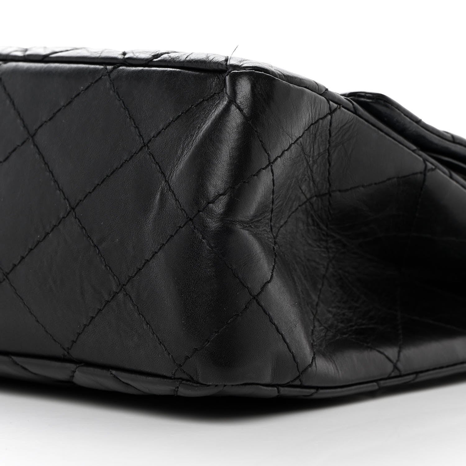 Chanel Aged Calfskin Quilted 2.55 Reissue 227 Flap Black 10 of 19