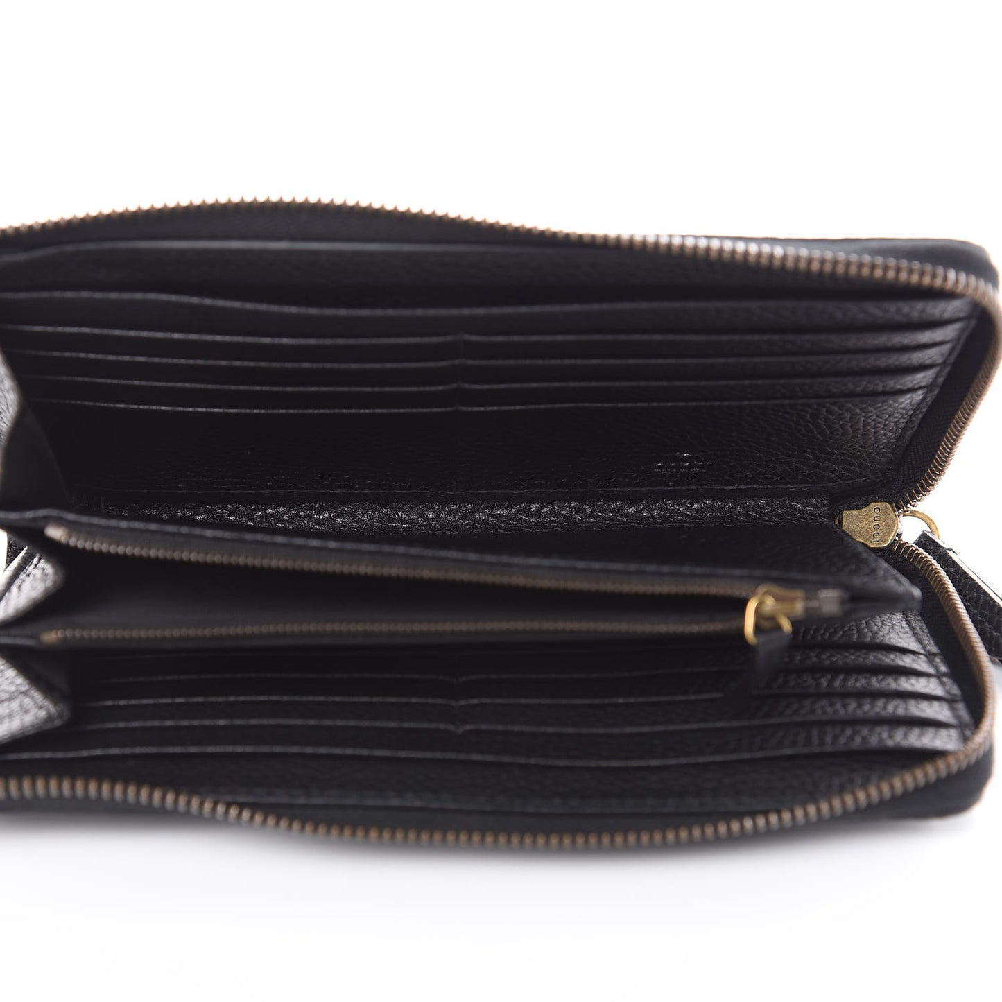 Calfskin Cellarius Blind For Love Wristlet Black