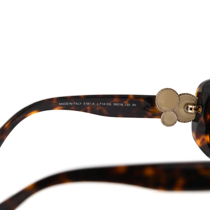 Chanel Tortoise Shell Bouton Sunglasses 5191 5 of 7