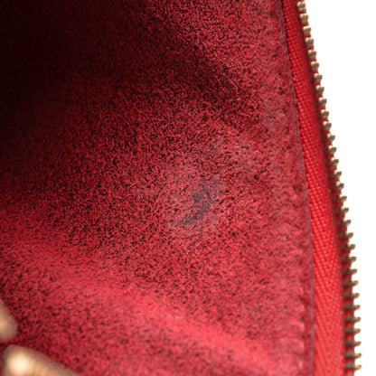 Louis Vuitton Epi Pochette Accessories 24 Castillan Red 9 of 10