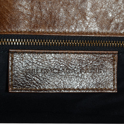 Balenciaga Chevre Shopping Tote Truffle 13 of 14