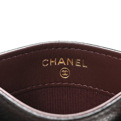 Chanel Caviar Quilted Card Holder Black 6 of 9