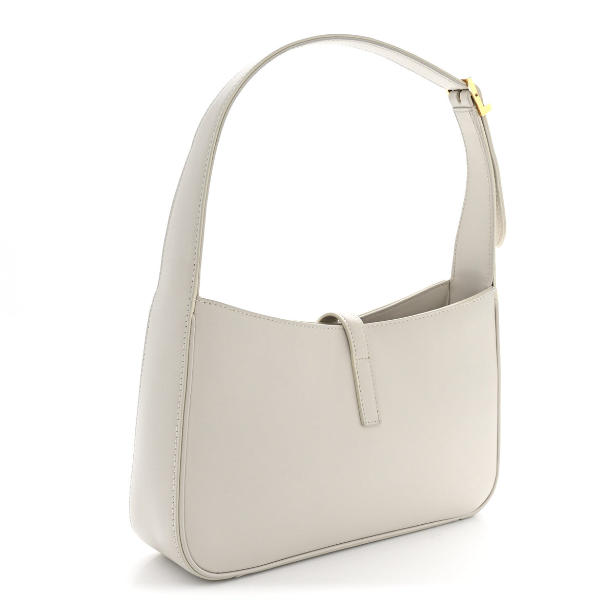 Saint Laurent Smooth Calfskin Le 5 A 7 Hobo Crema Soft 3 of 11