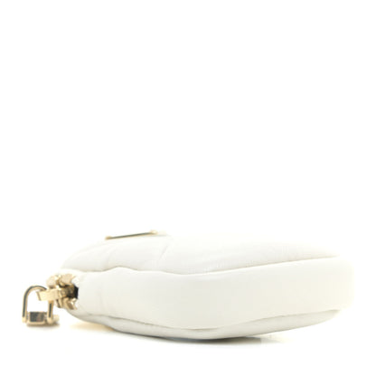 Prada Nappa Quilted Patchwork System Pouch White 4 of 7