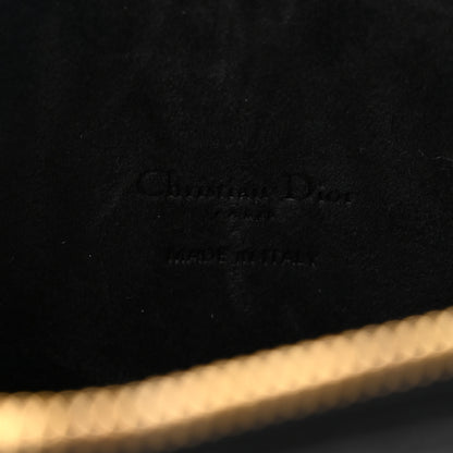 Christian Dior Grained Calfskin Caro Double Pouch Black 6 of 10