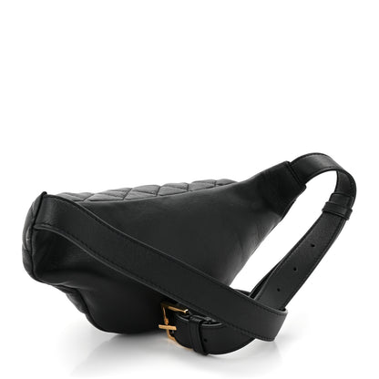 Versace Nappa Quilted Medusa Belt Bag Black 3 of 9