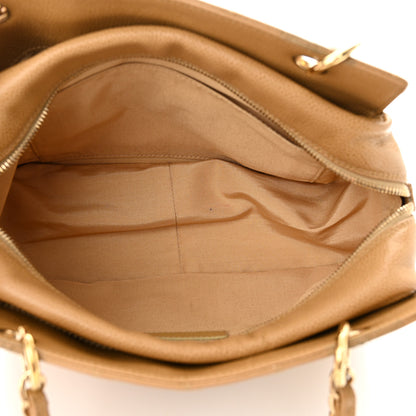 Chanel Caviar Quilted Petit Timeless Tote PTT Dark Beige 5 of 14