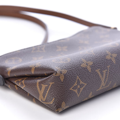 Louis Vuitton Monogram Pallas Clutch Black 7 of 9