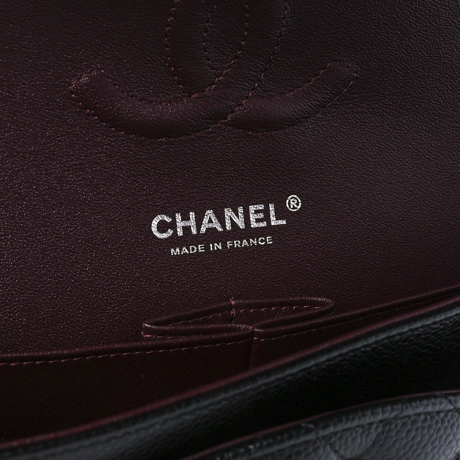 Chanel Caviar Quilted Medium Double Flap Black 7 of 14