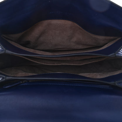 Bottega Veneta Nappa Medium Piazza Bag Sapphire 4 of 4