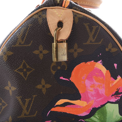 Louis Vuitton Monogram Roses Speedy 30 8 of 11