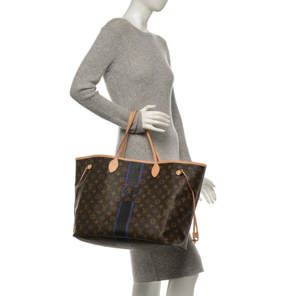 Louis Vuitton Monogram My LV Heritage Neverfull GM Violet Black 2 of 7