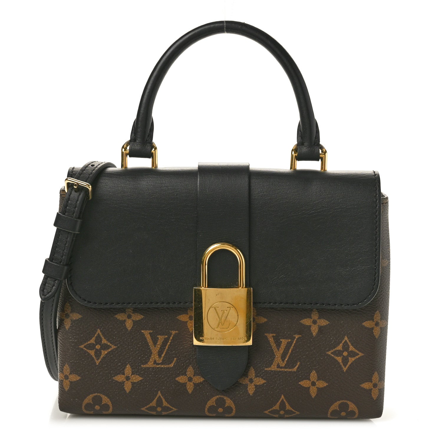 Louis Vuitton Monogram Locky BB Black 1 of 9