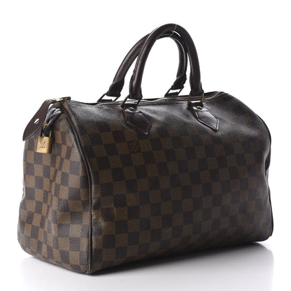 Louis Vuitton Damier Ebene Speedy 30 3 of 11