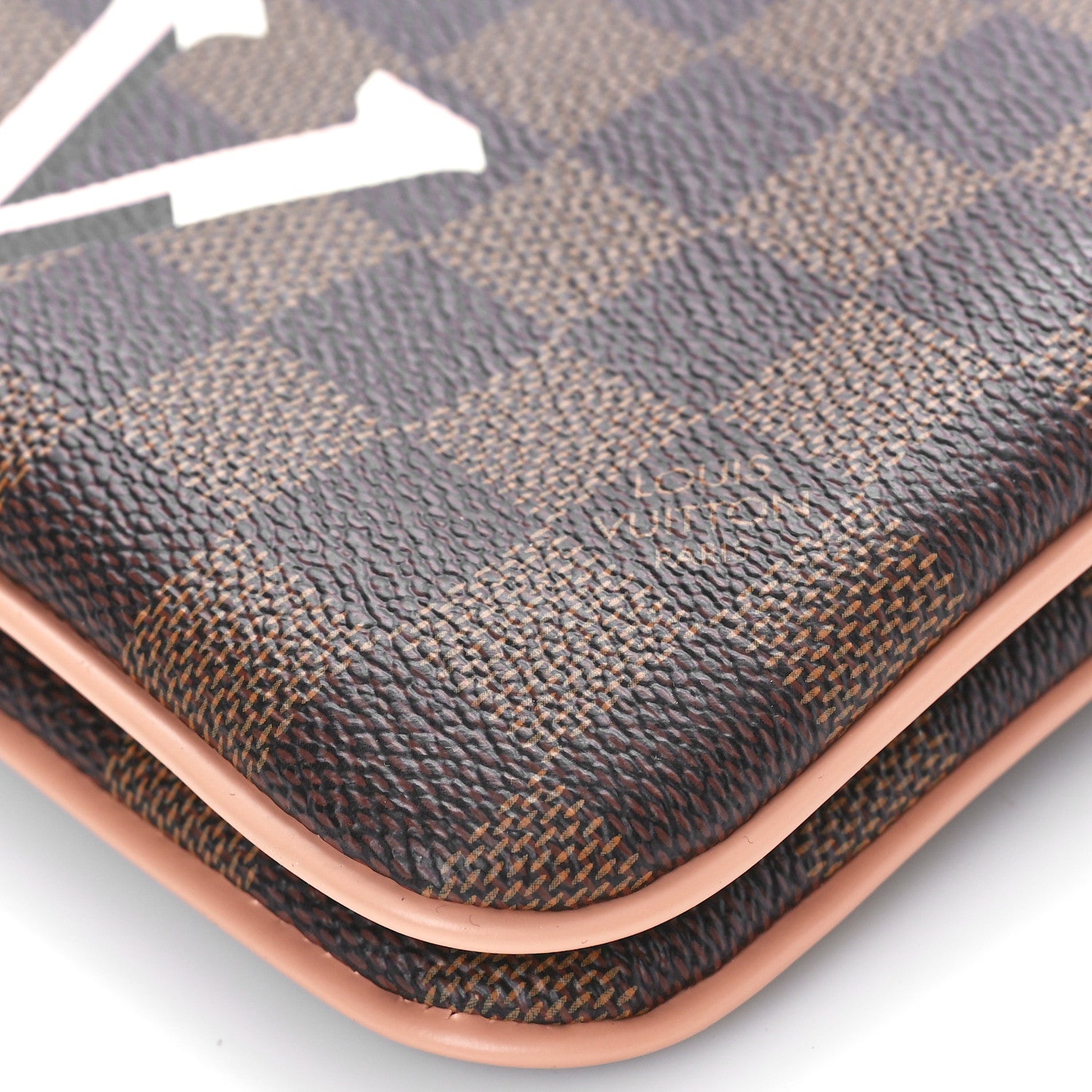 Louis Vuitton Damier Ebene Double Zip Pochette 10 of 11