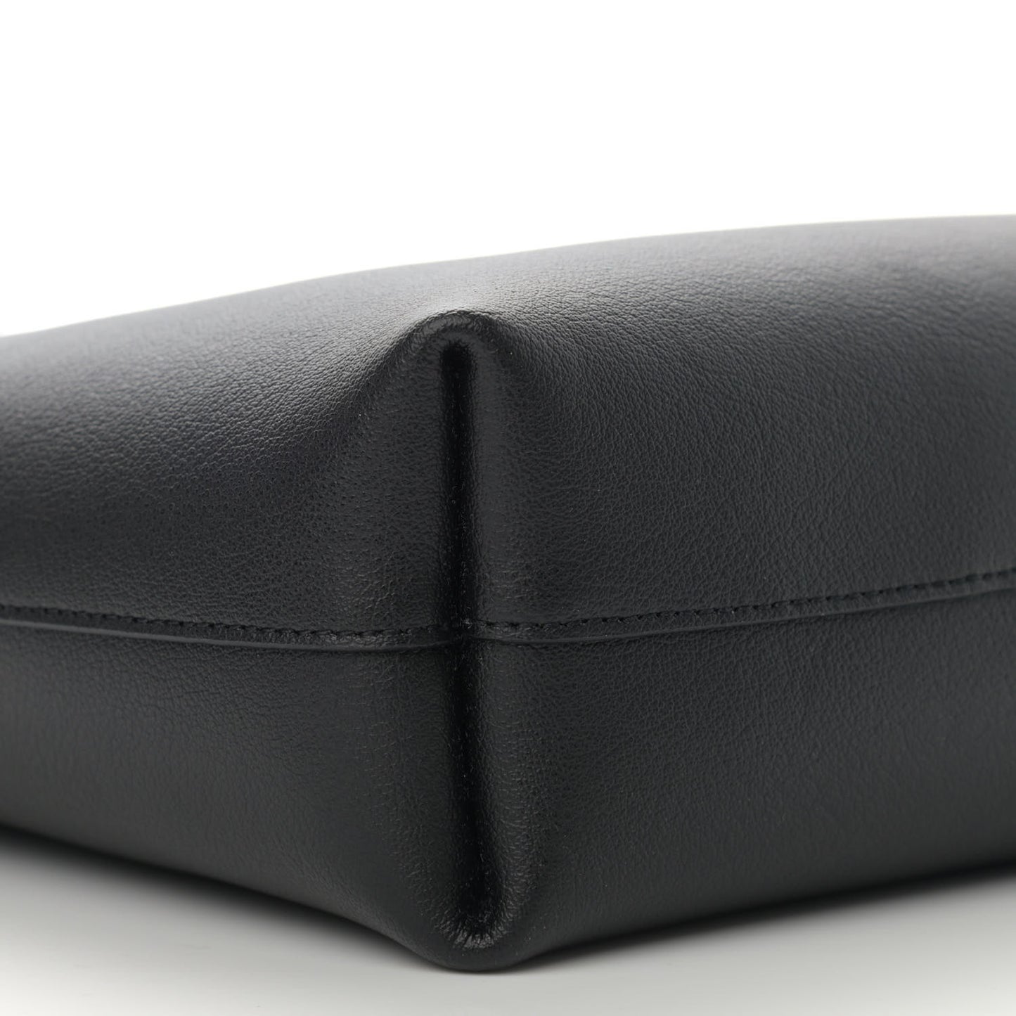 Calfskin Toy Shopping Tote Black
