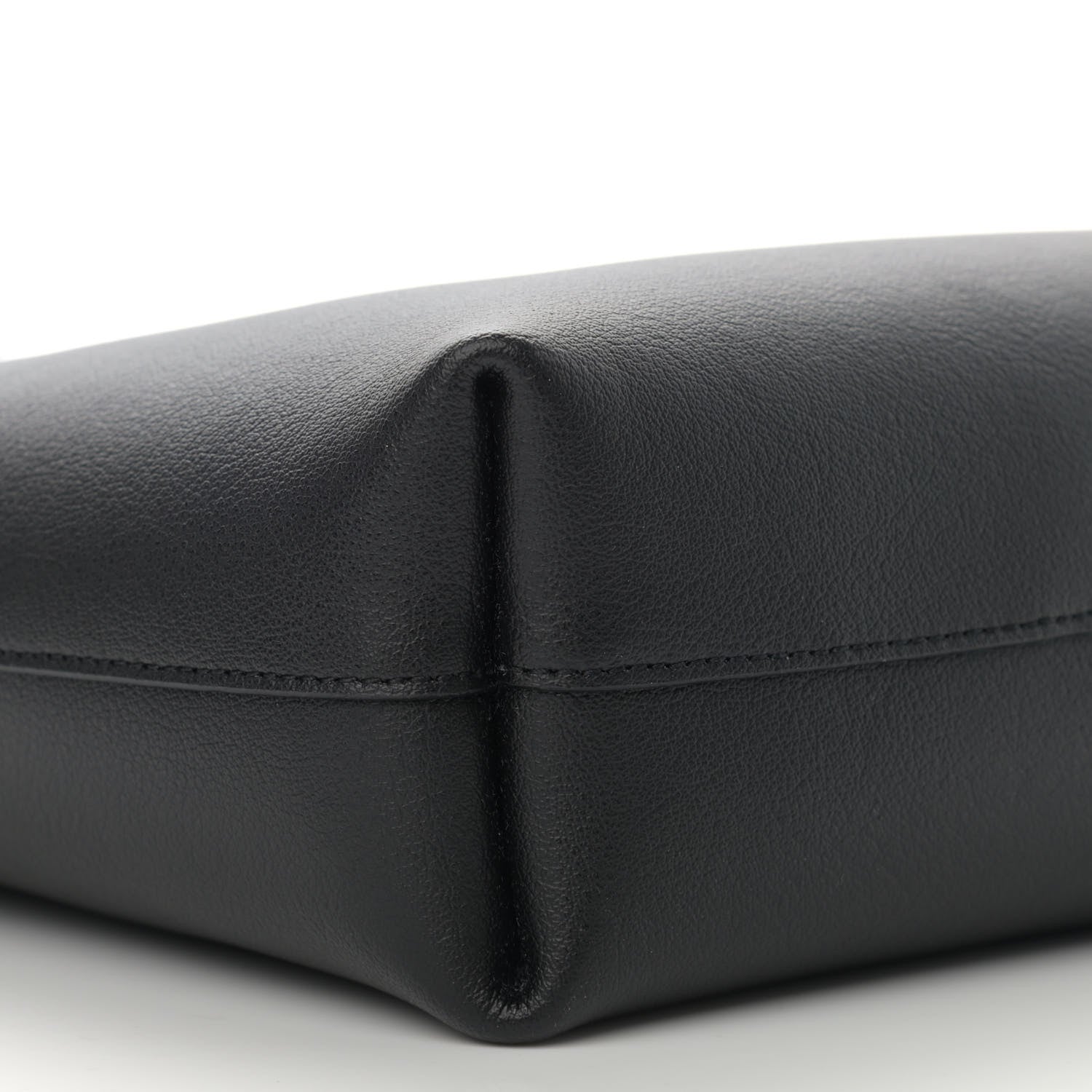 Saint Laurent Calfskin Toy Shopping Tote Black 9 of 10