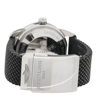 Breitling Stainless Steel Rubber 42mm Superocean Heritage II B20 Automatic Watch Blue AB2010121B1S1 3 of 4