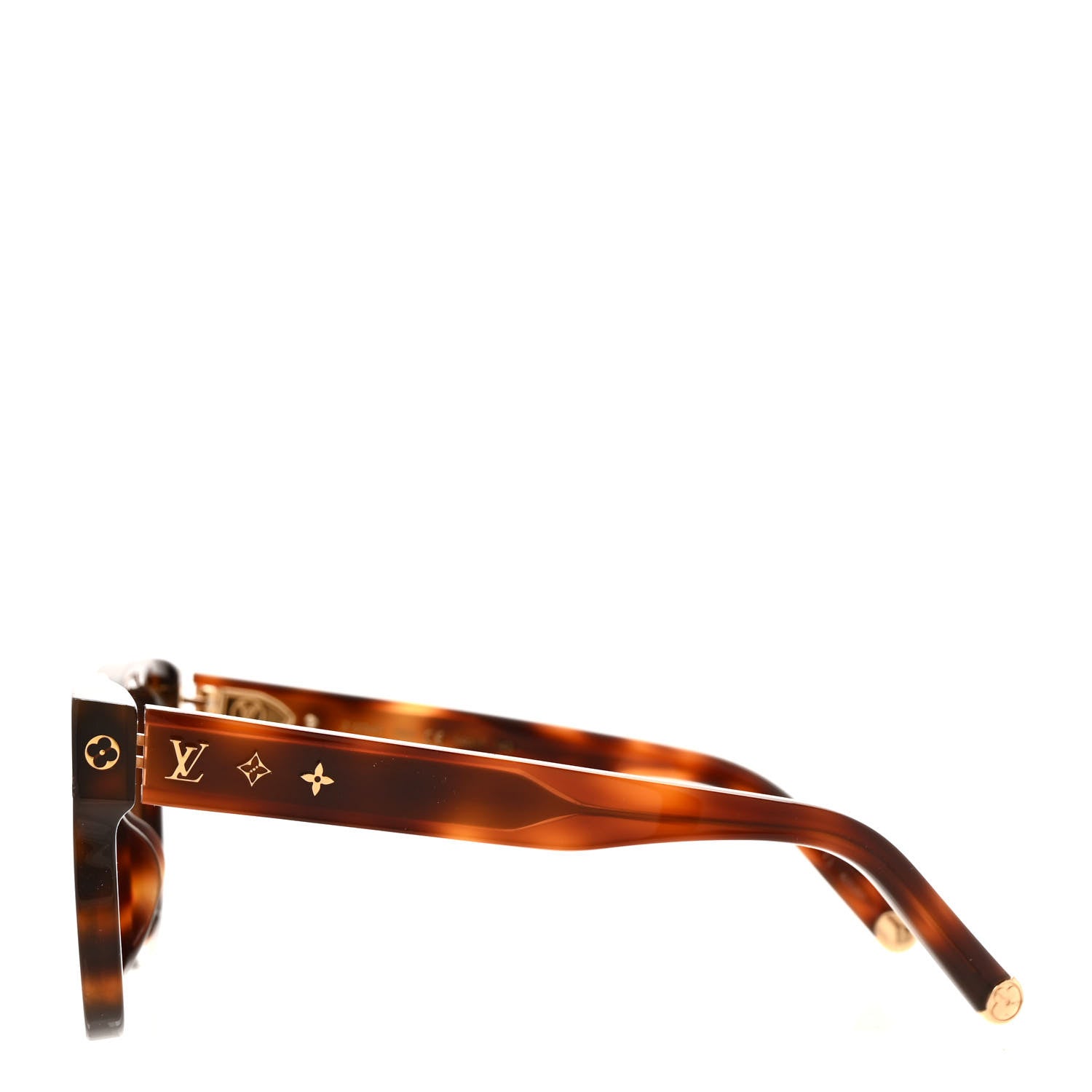 Louis Vuitton Acetate My Monogram Square Sunglasses Z1524E Dark Tortoise 3 of 8