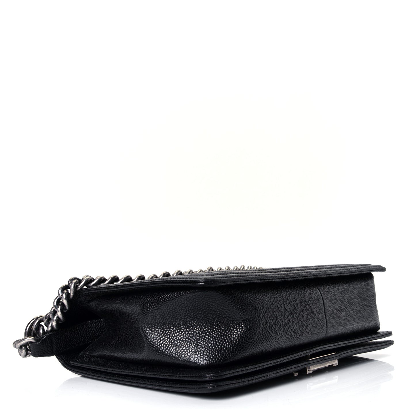 Caviar Quilted New Medium Boy Flap Black