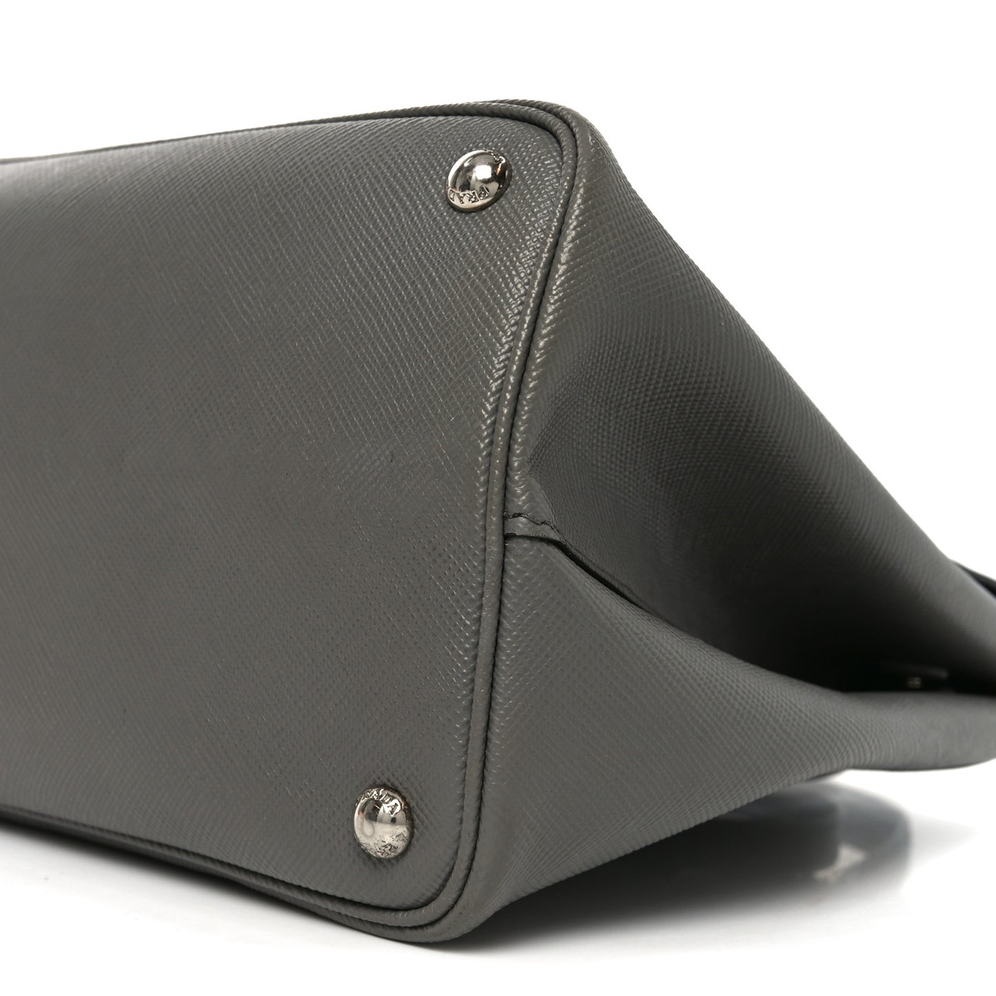 Saffiano Cuir Convertible Top Handle Tote Marmo