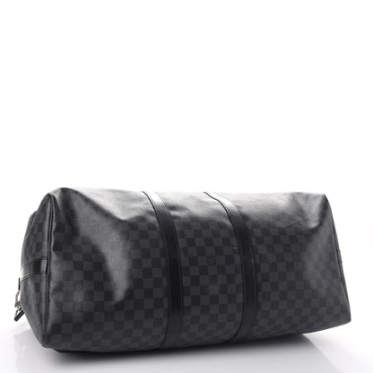 Louis Vuitton Damier Graphite Keepall Bandouliere 55 4 of 12