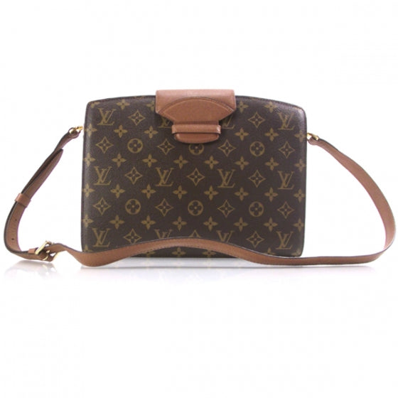 Louis Vuitton Vintage Courcelles Monogram Bag Shoulder 1 of 9