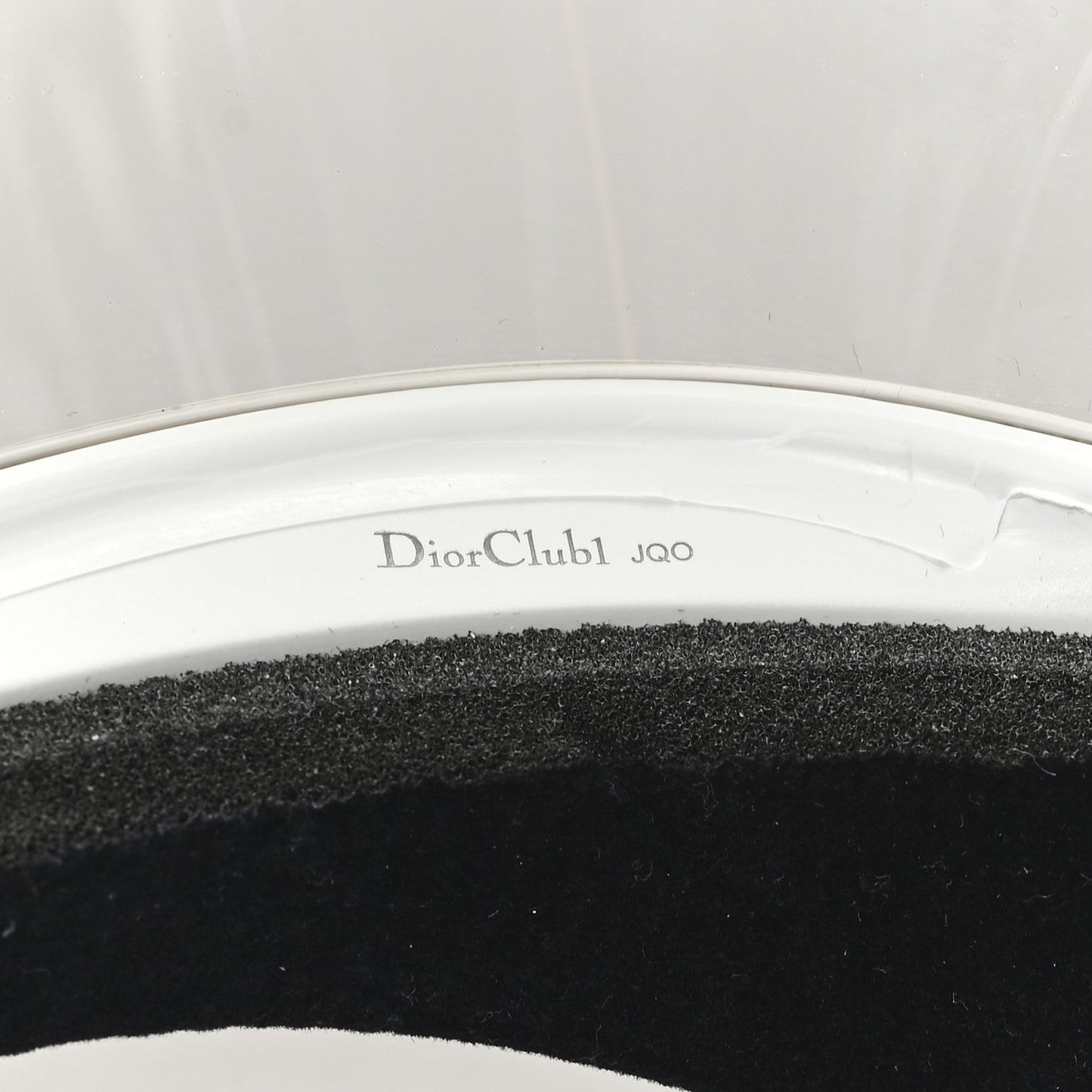 Mirrored DiorClub1 Sun Visor Pink