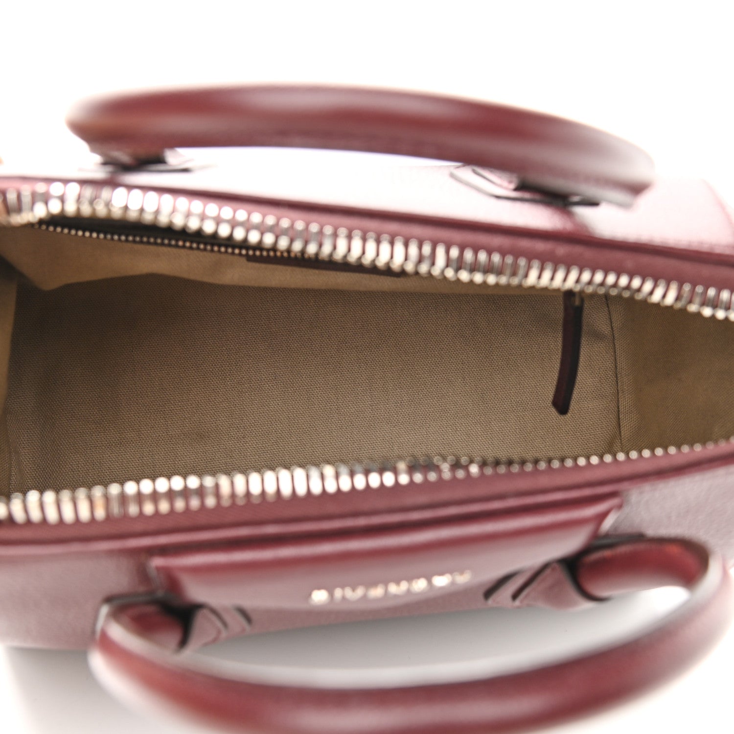 Givenchy Sugar Goatskin Small Antigona Oxblood 3 of 11