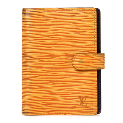 Louis Vuitton Epi Small Ring Agenda Cover Tassil 1 of 11