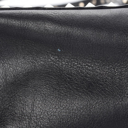 Valentino Garavani Vitello Small Rockstud Tote Black 12 of 12