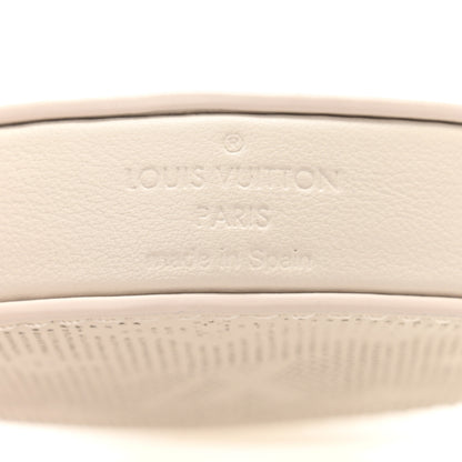 Louis Vuitton Perforated Mahina Round Coin Purse Gris 6 of 7