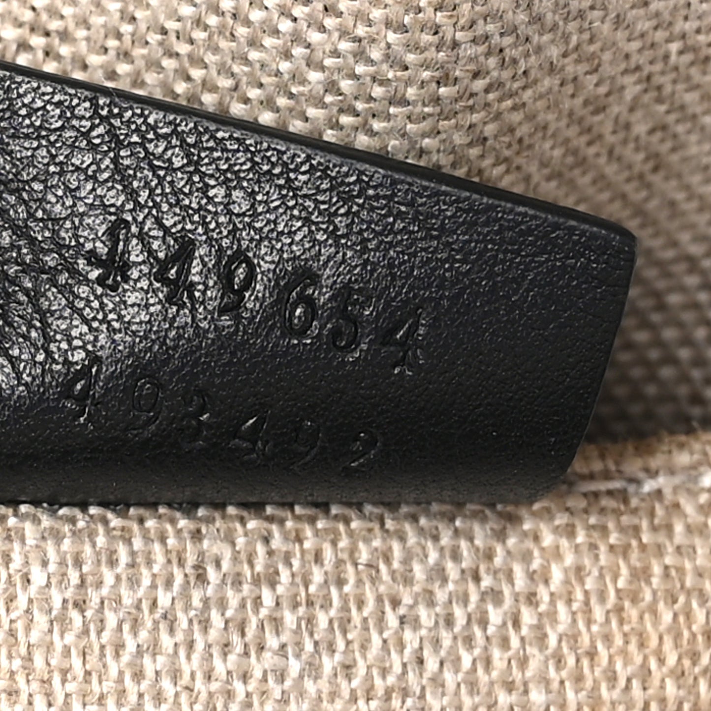 Microguccissima Mini Dome Bag Black