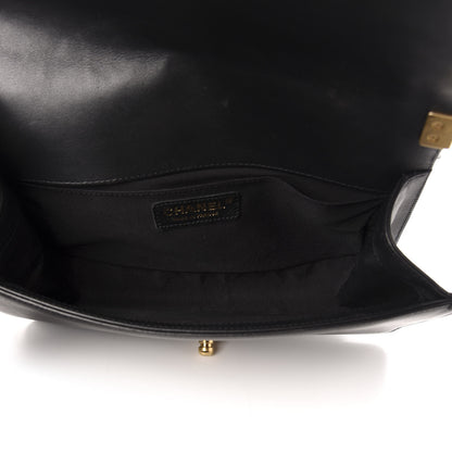 Chanel Calfskin Quilted Medium Boy Flap Black 5 of 14